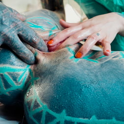 Anuskatzz in 'Evil Angel' and Silvia: Anal Gaping Threesome! (Thumbnail 8)