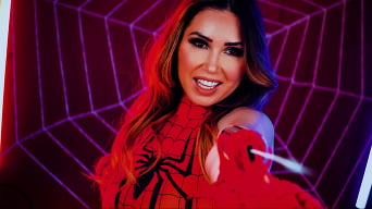Kianna Dior in 'Halloween SpiderGirl Parody'