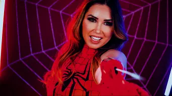 Kianna Dior in 'Halloween SpiderGirl Parody'